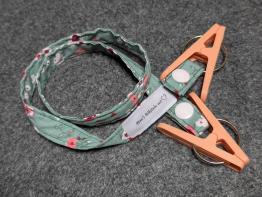 Blumen grün Serviettenhalter