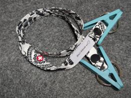 Scherenschnitt weiss Serviettenhalter